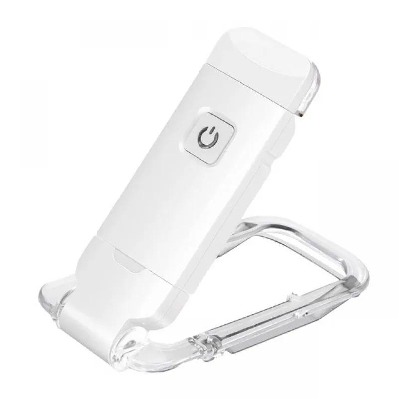 USB Rechargeable LED Book Light 1800K-6000K Portable Clip Desk Light 500mAh Bookmark Reading Light Adjustable Brightness 15 Gear білий
USB Rechargeable LED Book Light 1800K-6000K Portable Clip Desk Light 500mAh Bookmark Reading Light Adjustable Brightness 15 Gear білий