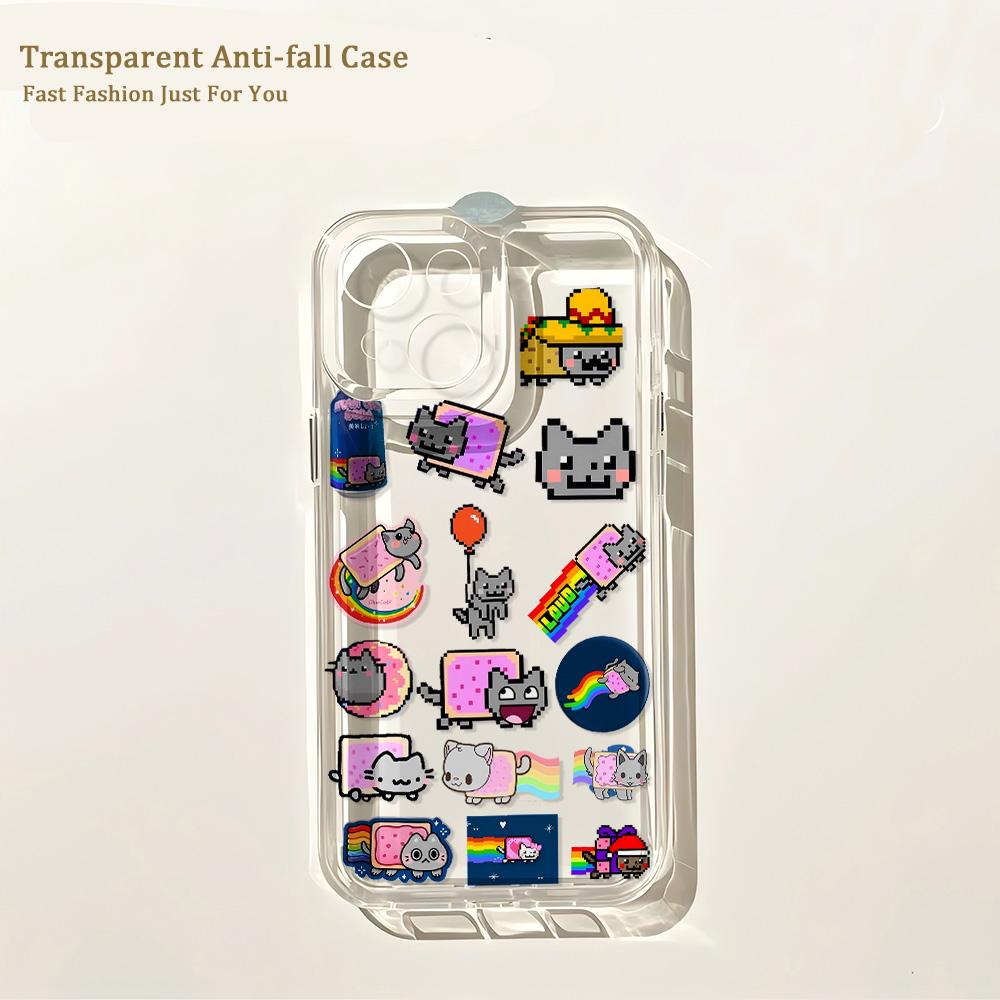 Cartoon N-Nyan Cat Phone Case For Xiaomi Redmi Note K60 15C 15 14 13 12 12C 11 10 10C 13C K50 Pro Plus Ultra 4G 5G Clear Cover Redmi K60 Ultra 5G
Cartoon N-Nyan Cat Phone Case For Xiaomi Redmi Note K60 15C 15 14 13 12 12C 11 10 10C 13C K50 Pro Plus Ultra 4G 5G Clear Cover Redmi K60 Ultra 5G