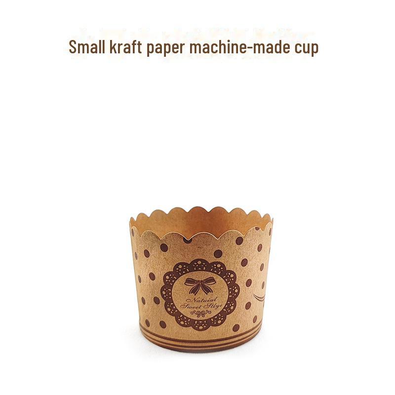 50-Pack Heat-Resistant Kraft Paper Baking Cups for Muffins & Cakes
50-Pack Heat-Resistant Kraft Paper Baking Cups for Muffins & Cakes