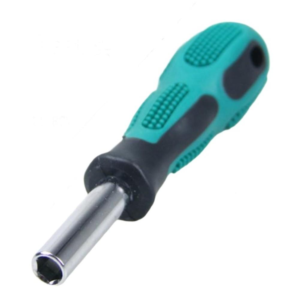Alloy Steel Construction Screwdriver Handle Hex Bit Holder
Alloy Steel Construction Screwdriver Handle Hex Bit Holder