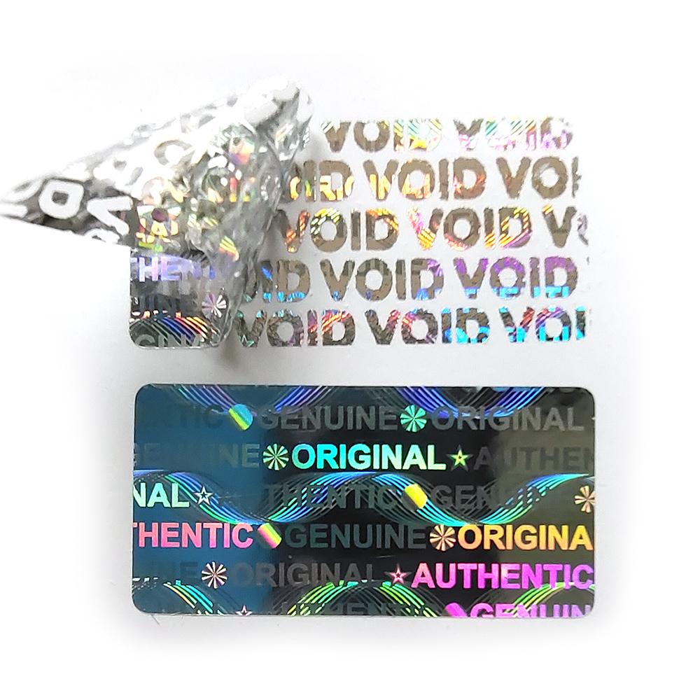 100pcs 30x15mm Hologram Security Seal GENUINE AUTHENTIC ORIGINAL Label Sticker VOID Left If Tampered Holographic Impossible to Copy
100pcs 30x15mm Hologram Security Seal GENUINE AUTHENTIC ORIGINAL Label Sticker VOID Left If Tampered Holographic Impossible to Copy