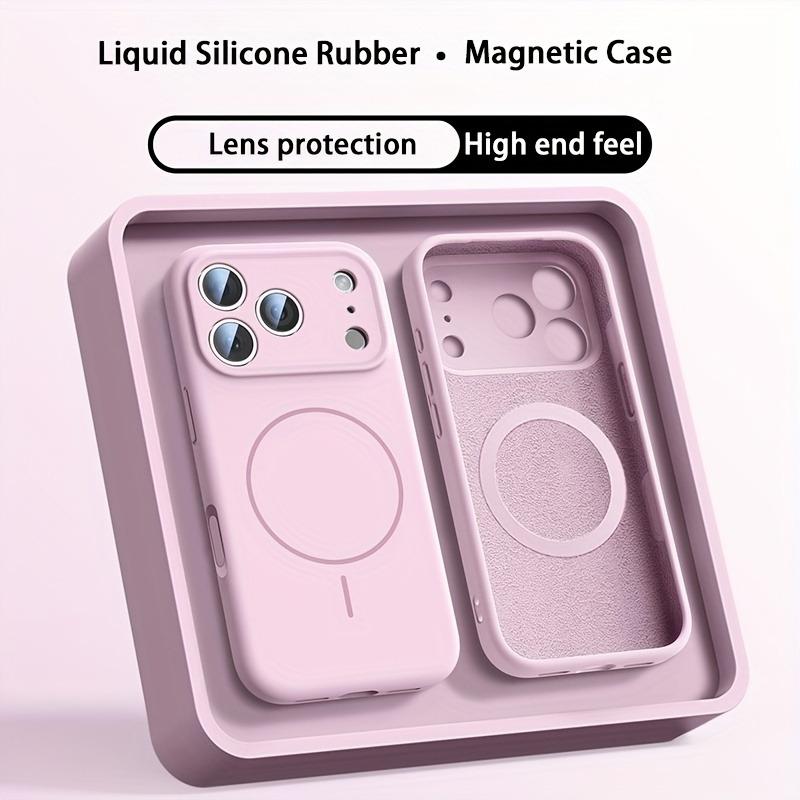 For Magsafe Original Liquid Silicone Magnetic Case For iPhone 17 16 15 13 12 14 Pro Max 17Pro Air Wireless Charging Soft Cover For iPhone 17Pro Max розовый
For Magsafe Original Liquid Silicone Magnetic Case For iPhone 17 16 15 13 12 14 Pro Max 17Pro Air Wireless Charging Soft Cover For iPhone 17Pro Max розовый
