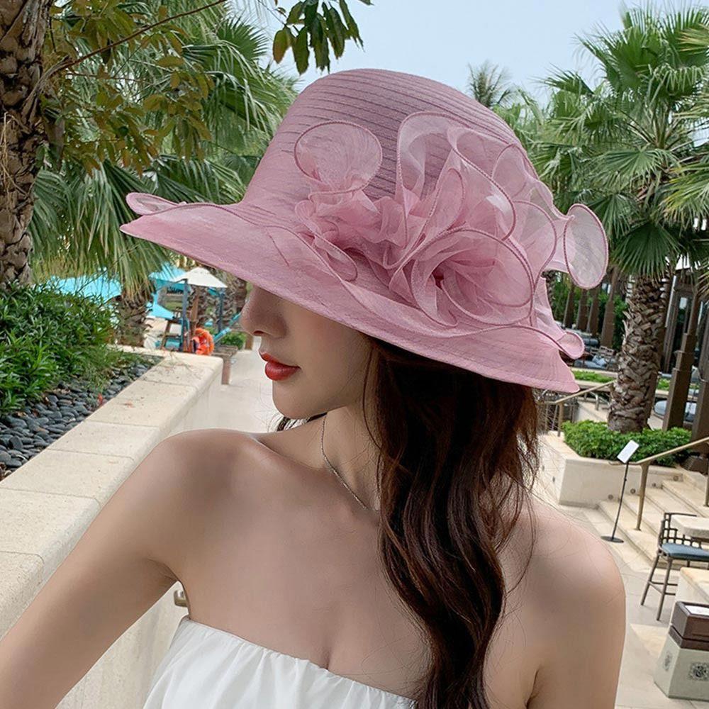 Organza Flower Bridal Tea Party Wedding Hat Church Kentucky-Derby Fascinator Hat for Women Light Purple
Organza Flower Bridal Tea Party Wedding Hat Church Kentucky-Derby Fascinator Hat for Women Light Purple
