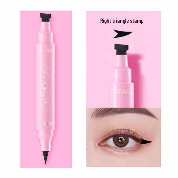 Lameila Double-Ended Waterproof Stamp Eyeliner - Long-lasting, Smudge-proof, Sweat-proof Liquid Pen with Cute Patterns. 3.5ml
Lameila Double-Ended Waterproof Stamp Eyeliner - Long-lasting, Smudge-proof, Sweat-proof Liquid Pen with Cute Patterns. 3.5ml