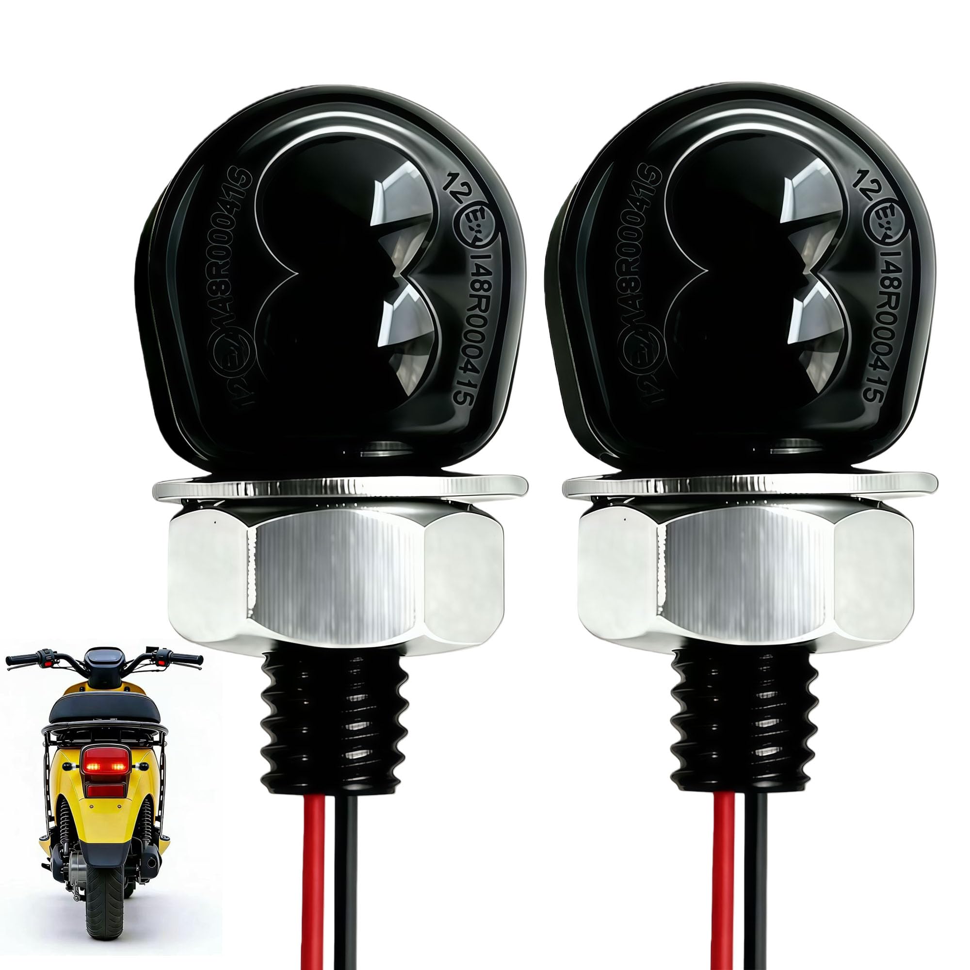 JXCARSIOJP Universal Motorcycle Turn LED Mini Nano Turn Vehicle Inspection and Signals, Ultra-Small Signals, Compliant, Waterproof, Ultra-Bright
JXCARSIOJP Universal Motorcycle Turn LED Mini Nano Turn Vehicle Inspection and Signals, Ultra-Small Signals, Compliant, Waterproof, Ultra-Bright