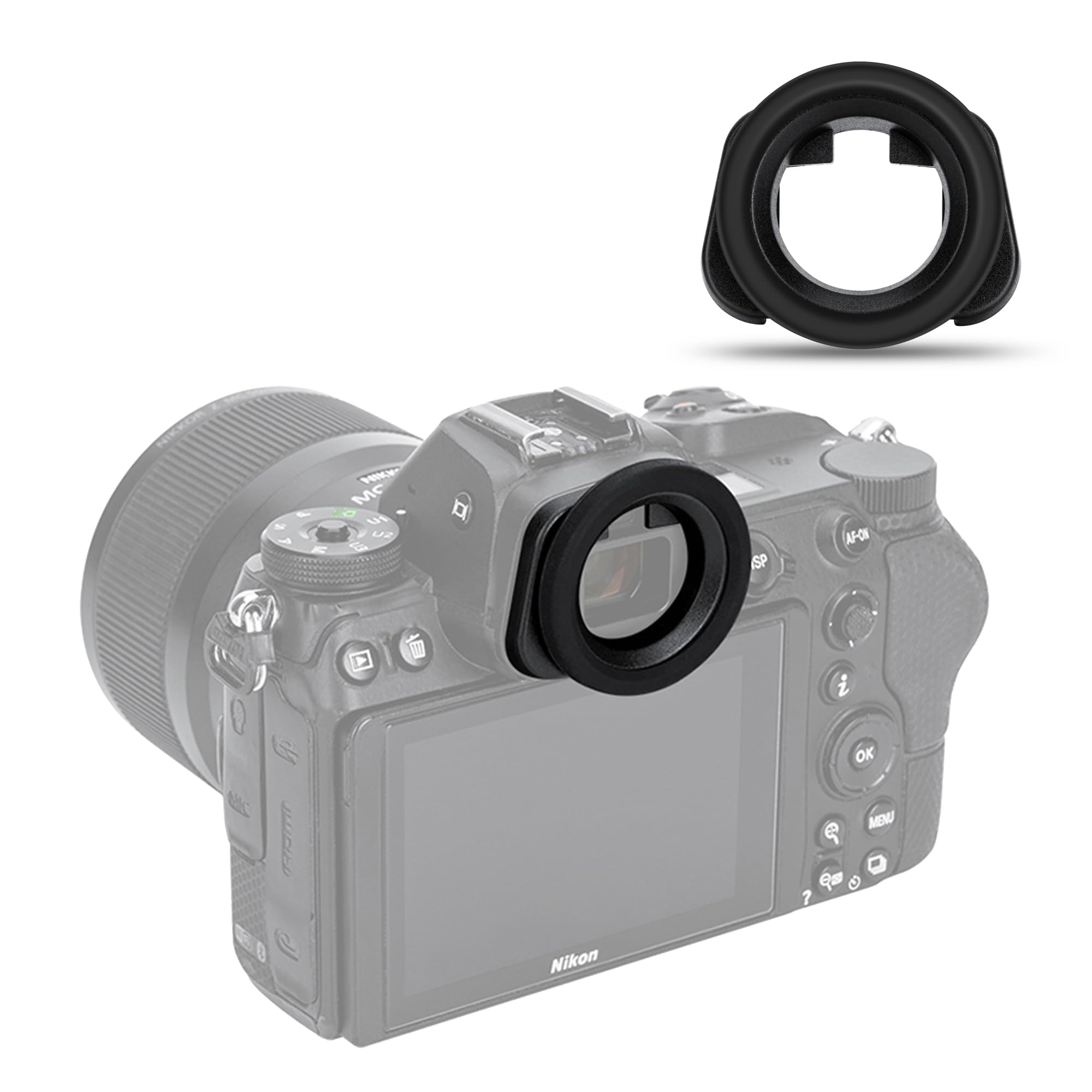 JJC DK-29 Round Eyecup Eyepiece Compatible with Nikon Z5II Z6III Z6II Z7II Z5 Z6 Z7 Camera Compatible with Nikon DK-29 Eyepiece Compatible No effect
JJC DK-29 Round Eyecup Eyepiece Compatible with Nikon Z5II Z6III Z6II Z7II Z5 Z6 Z7 Camera Compatible with Nikon DK-29 Eyepiece Compatible No effect