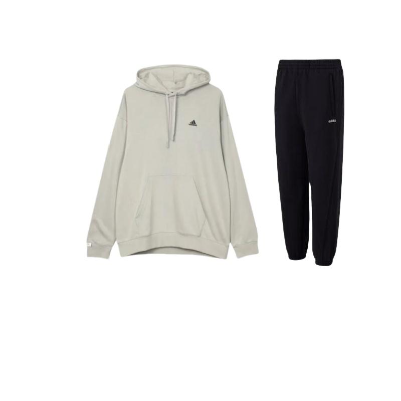 Adidas Solid Logo Long Sleeve Hoodie And Elastic Pants Casual Sports Set Unisex Hoodies And Pants JX9405+-IV7596 S
Adidas Solid Logo Long Sleeve Hoodie And Elastic Pants Casual Sports Set Unisex Hoodies And Pants JX9405+-IV7596 S