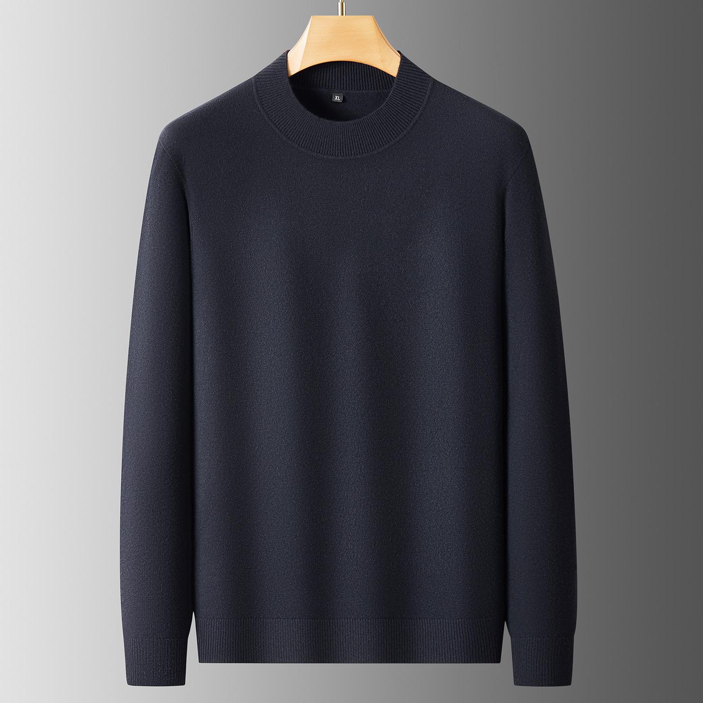 Men s Plus Size Crew Neck Sweater - Autumn/Winter 2025, Warm Thick Knit, Loose Fit Base Layer 5XL темно-синього кольору
Men s Plus Size Crew Neck Sweater - Autumn/Winter 2025, Warm Thick Knit, Loose Fit Base Layer 5XL темно-синього кольору