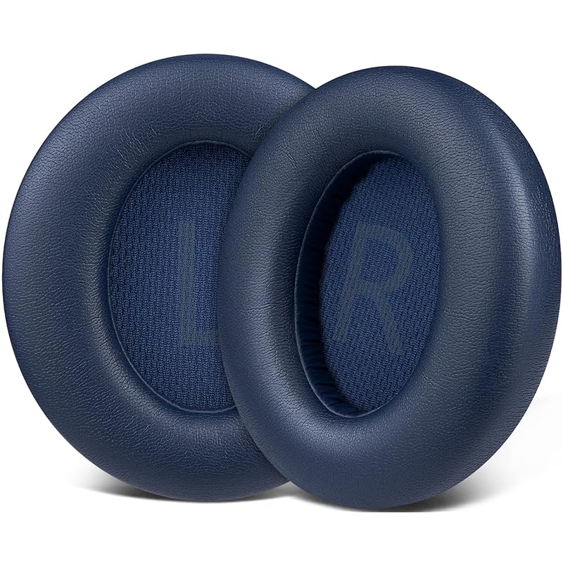 SOULWIT ear pads ear cushion for Anker Sound-core Space Compatible with Q45 soft protein leather ear cup noise isolation foam head pad - blue
SOULWIT ear pads ear cushion for Anker Sound-core Space Compatible with Q45 soft protein leather ear cup noise isolation foam head pad - blue