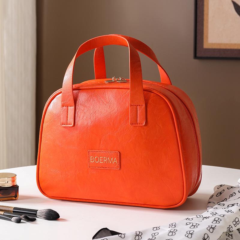 Женская портативная косметичка большой вместимости с отделениями и подставкой для кистей - Модная и универсальная для путешествий красный/оранжевый
Женская портативная косметичка большой вместимости с отделениями и подставкой для кистей - Модная и универсальная для путешествий красный/оранжевый