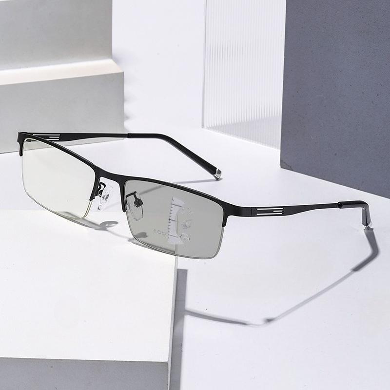 Men Business Multifocal Reading Glasses Outdoor Photochromic Sunglasses Anti-blue Light Far Sight Eyewear Prescription+1.5+2.0 0 чорний
Men Business Multifocal Reading Glasses Outdoor Photochromic Sunglasses Anti-blue Light Far Sight Eyewear Prescription+1.5+2.0 0 чорний