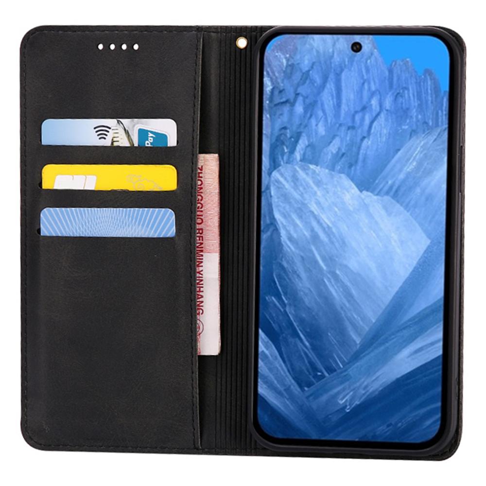 For Google Pixel 8 Case Wallet Calf Texture Leather Phone Cover with Hidden Magnetic Closure Rose Gold
For Google Pixel 8 Case Wallet Calf Texture Leather Phone Cover with Hidden Magnetic Closure Rose Gold
