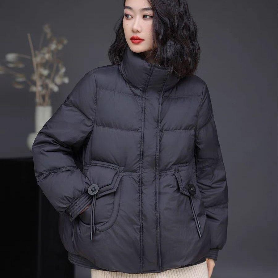 Женский короткий пуховик на осень и зиму, с воротником-стойкой, в литературном стиле, свободный и маленький, тонкий и теплый L чёрный
Женский короткий пуховик на осень и зиму, с воротником-стойкой, в литературном стиле, свободный и маленький, тонкий и теплый L чёрный