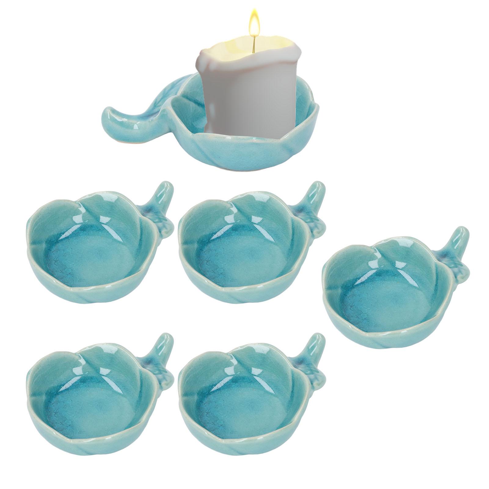 5pcs Ceramic Tealight Candle Holder Aromatherapy Burner Ceramic Dish Small and Exquisite Essential Oil Plate for Home Office
5pcs Ceramic Tealight Candle Holder Aromatherapy Burner Ceramic Dish Small and Exquisite Essential Oil Plate for Home Office