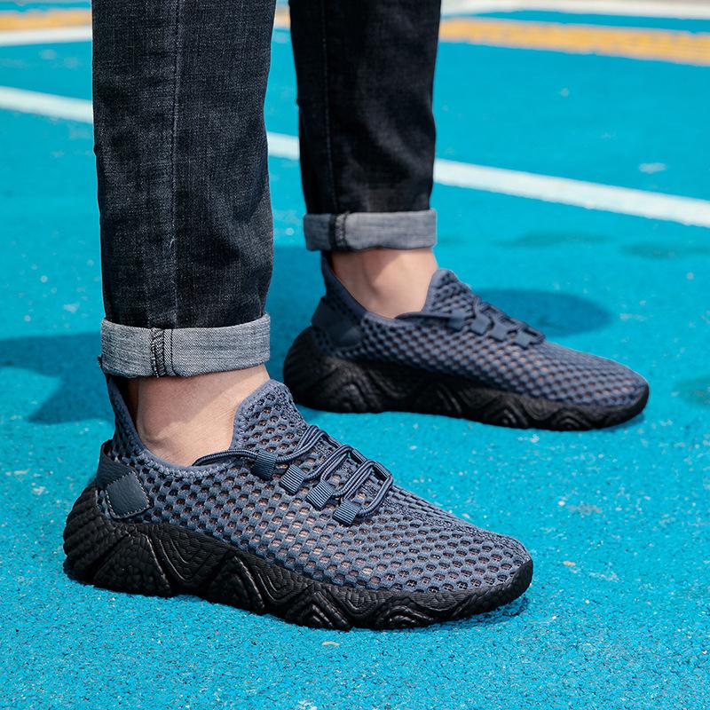 Breathable Men s Cutout Mesh Running Shoes Lightweight Design Shock Absorption Lightweight Athletic Shoes 45 сірий колір
Breathable Men s Cutout Mesh Running Shoes Lightweight Design Shock Absorption Lightweight Athletic Shoes 45 сірий колір