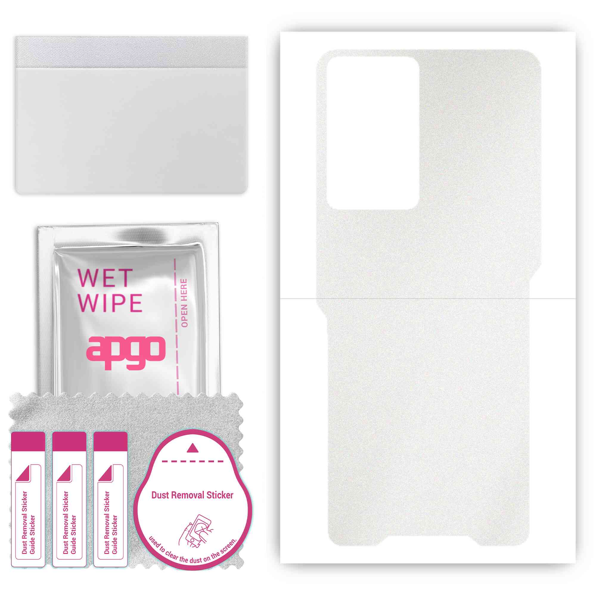 apgo Protective Skin Sticker for the back compatible with Doogee S97 Pro, Wrap Film, Foil, Vinyl - Pattern Matte Transparent
apgo Protective Skin Sticker for the back compatible with Doogee S97 Pro, Wrap Film, Foil, Vinyl - Pattern Matte Transparent