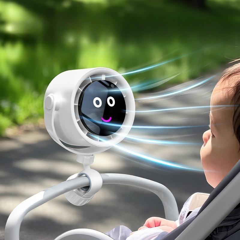 Eary Portable Mini USB Fan Rechargeable Outdoor Baby Stroller Fan 5-Speeds Wind Adjustable Summer Air Cooling Fan Ventilator білий
Eary Portable Mini USB Fan Rechargeable Outdoor Baby Stroller Fan 5-Speeds Wind Adjustable Summer Air Cooling Fan Ventilator білий