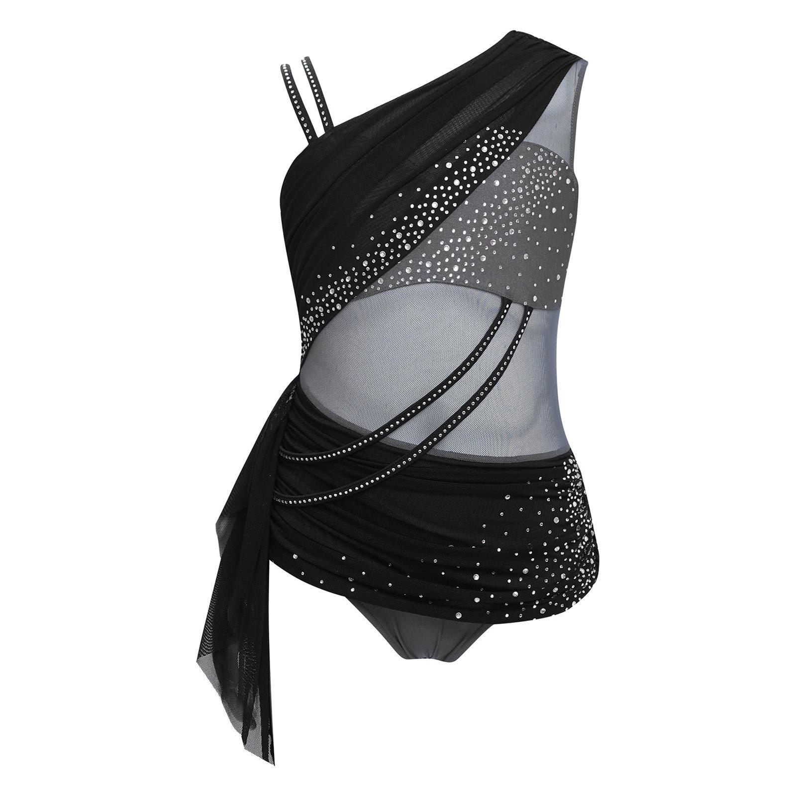 Сукня для ліричного танцю для дівчаток, дизайн колор-блок, прозора сітка, драпірування, асиметрична, з блискучими стразами 7-8 Years сірий колір
Сукня для ліричного танцю для дівчаток, дизайн колор-блок, прозора сітка, драпірування, асиметрична, з блискучими стразами 7-8 Years сірий колір