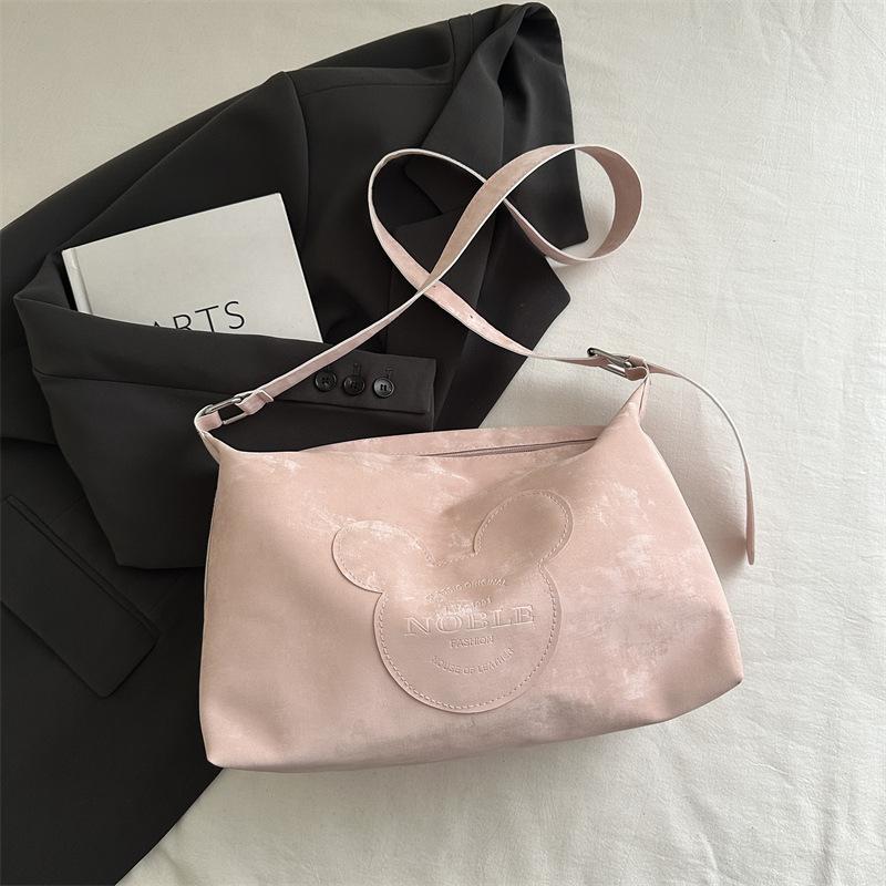 Весенняя молния швейная линия классическая мода большая вместимость нейлоновая ткань плечевая сумка мессенджер