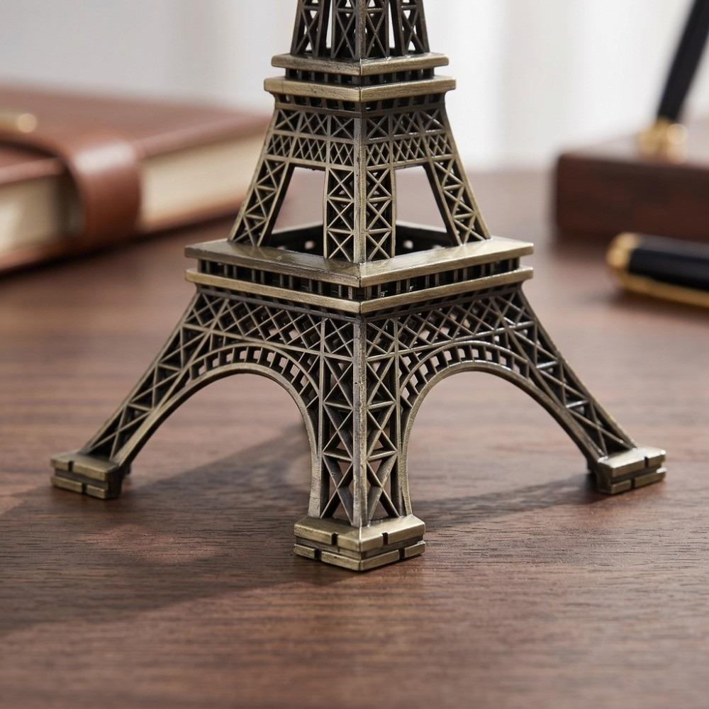 Creative Eiffel Tower Model Bronze Tone Building Model Bookshelf 15cm
Creative Eiffel Tower Model Bronze Tone Building Model Bookshelf 15cm