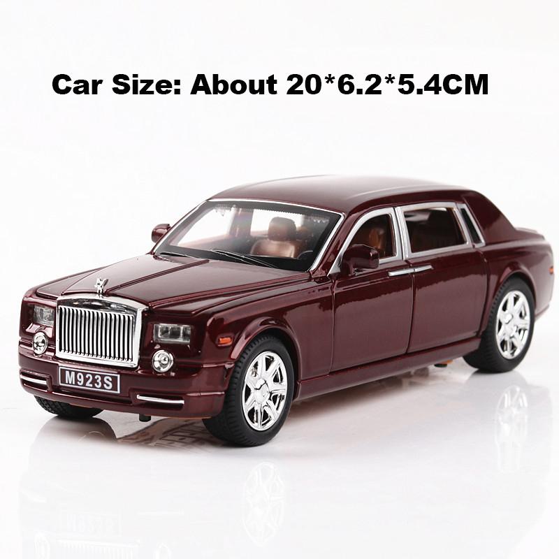 1:24 Scale Phantom Spectre Car Model Toy Doors Opened Pull Back Cars Sound Light Rubber Tires Vehicle for Kids Holiday Presents
1:24 Scale Phantom Spectre Car Model Toy Doors Opened Pull Back Cars Sound Light Rubber Tires Vehicle for Kids Holiday Presents