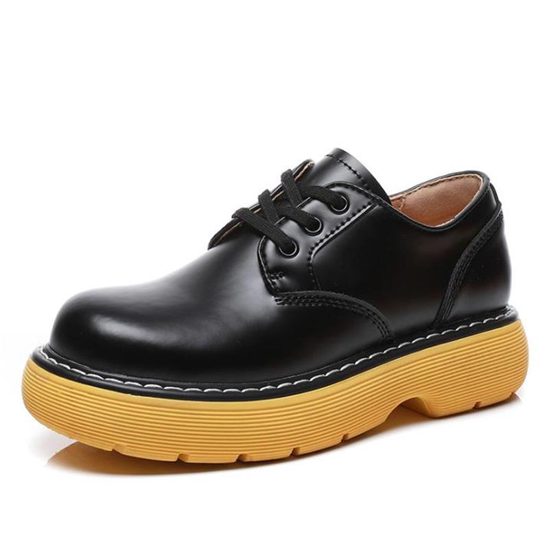 Flat Platform Ladies Genuine Leather Trainers Hight Increase Women Flats Casual Shoes Thich Bottom Female Sneakers Creepers
Flat Platform Ladies Genuine Leather Trainers Hight Increase Women Flats Casual Shoes Thich Bottom Female Sneakers Creepers