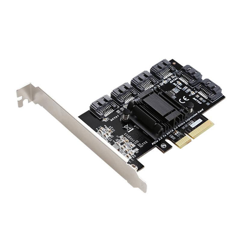 TXB119 PCI-E to 6x SATA3.0 Expansion Card Compatible with MAC/Windows/Linux/Synology As Shown A
TXB119 PCI-E to 6x SATA3.0 Expansion Card Compatible with MAC/Windows/Linux/Synology As Shown A