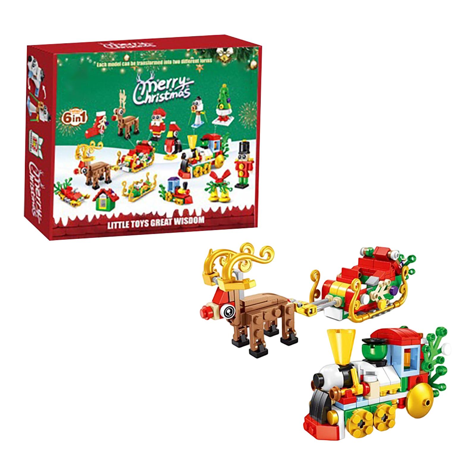 Рождественские игрушки-конструкторы, игрушки для украшения дома, рождественские подарки, рождественские сюрпризы для детей и друзей One Size
Рождественские игрушки-конструкторы, игрушки для украшения дома, рождественские подарки, рождественские сюрпризы для детей и друзей One Size