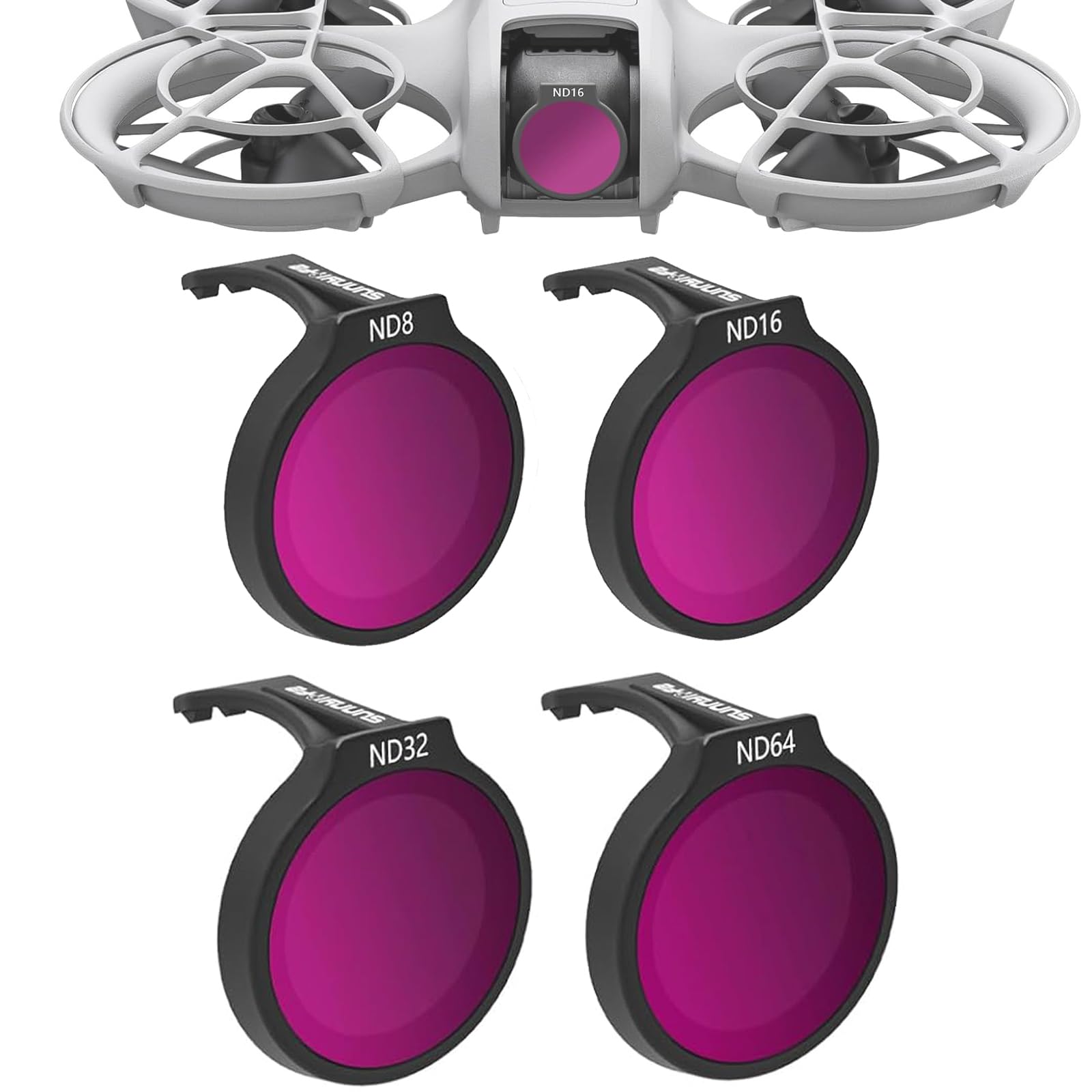 Taoricup Compatible with DJI Neo ND Filter Kit Lens Filter ND8 ND16 ND32 ND64 Drone Filter
Taoricup Compatible with DJI Neo ND Filter Kit Lens Filter ND8 ND16 ND32 ND64 Drone Filter