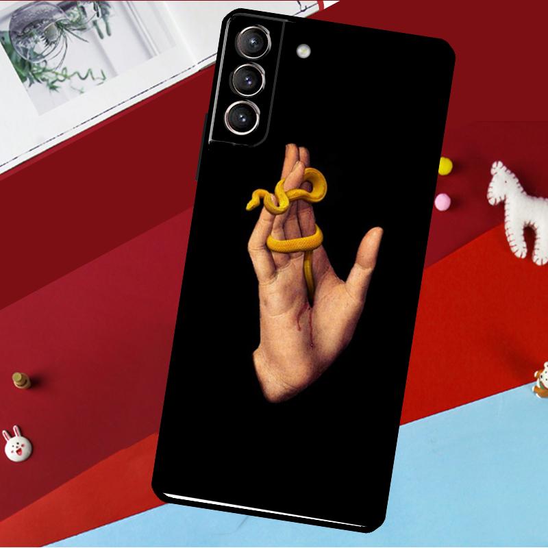 Hand Snake Funda For Samsung Galaxy S26 S25 S24 S21 S22 S23 Ultra S10 Plus S20 FE S25 FE Phone Case Galaxy S21Ultra
Hand Snake Funda For Samsung Galaxy S26 S25 S24 S21 S22 S23 Ultra S10 Plus S20 FE S25 FE Phone Case Galaxy S21Ultra