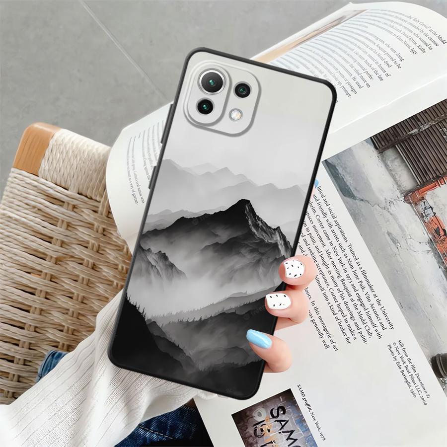 Ink Art Print Japanese Landscape Mountain Funda Phone Cover Case for Xiaomi Mi 10T 11 12X 13 Lite 11T 12 15 Pro 12T Pro 14 Xiaomi 12 Lite
Ink Art Print Japanese Landscape Mountain Funda Phone Cover Case for Xiaomi Mi 10T 11 12X 13 Lite 11T 12 15 Pro 12T Pro 14 Xiaomi 12 Lite