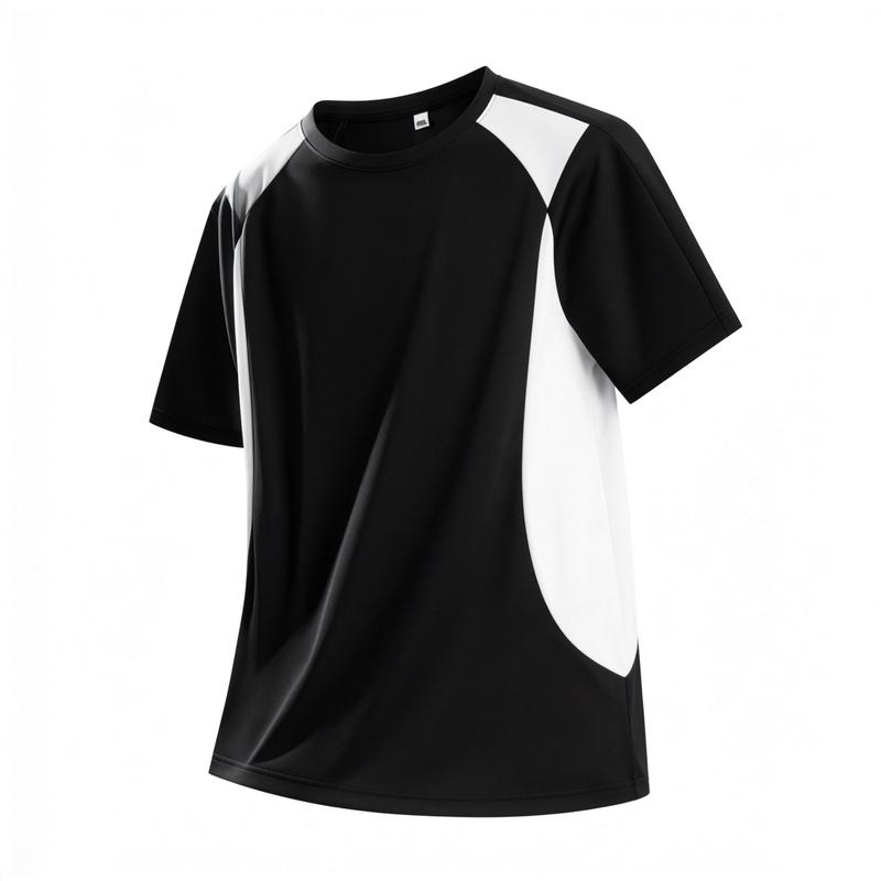 Quick Drying T-shirt Men s Ice Silk Sports Short Sleeved Mesh Training Running Fitness Casual Top M чорний
Quick Drying T-shirt Men s Ice Silk Sports Short Sleeved Mesh Training Running Fitness Casual Top M чорний
