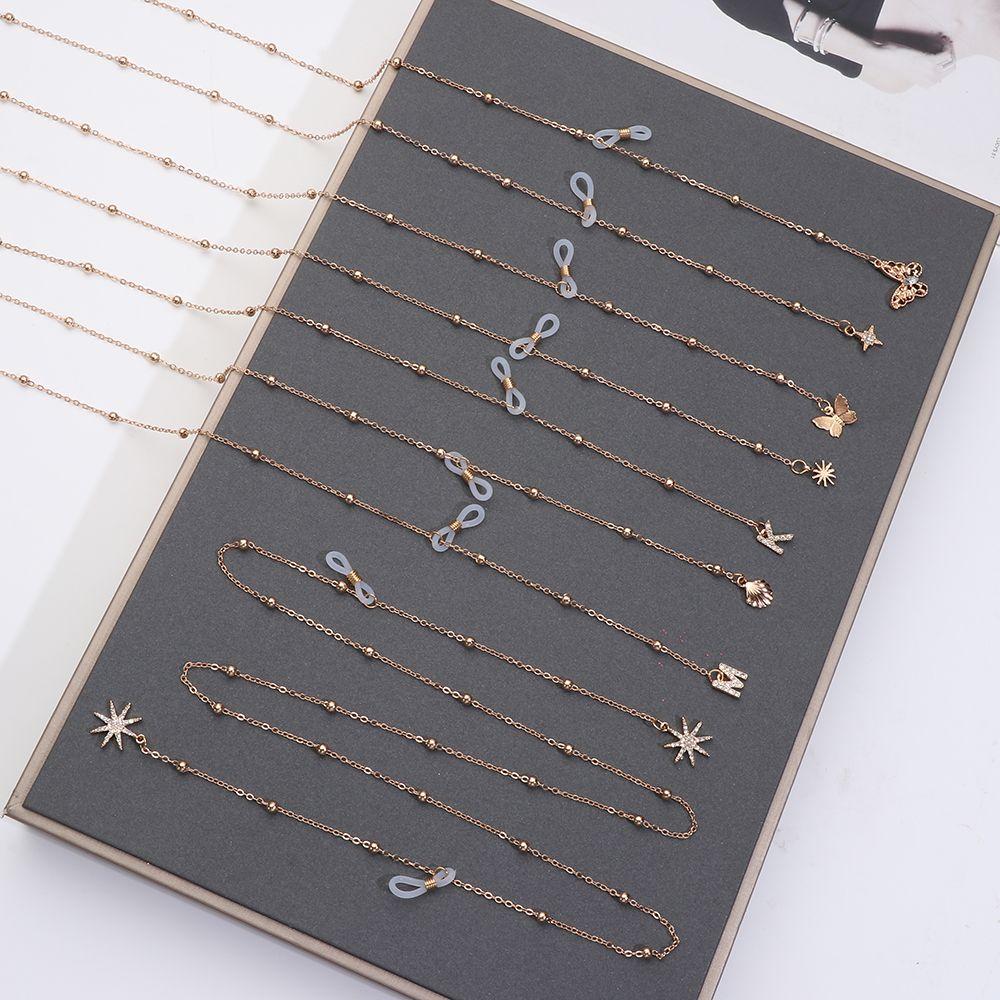 Fashion Metal Anti-lost Eyeglasses Strap Glasses Chains Reading Glasses Cords Sunglasses Lanyards 4
Fashion Metal Anti-lost Eyeglasses Strap Glasses Chains Reading Glasses Cords Sunglasses Lanyards 4