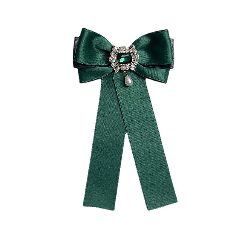 Retro Fabric Bow Brooch for Women College Style Bowknot Collar Pins Crystal Pearl Flower Badge Clothing Jewelry Accessories зелений
Retro Fabric Bow Brooch for Women College Style Bowknot Collar Pins Crystal Pearl Flower Badge Clothing Jewelry Accessories зелений