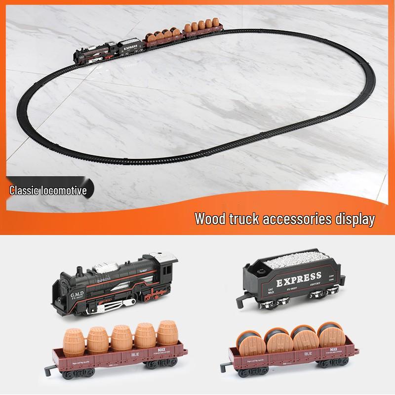 Retro High-Speed Rail Toy Train Set for Kids
Retro High-Speed Rail Toy Train Set for Kids