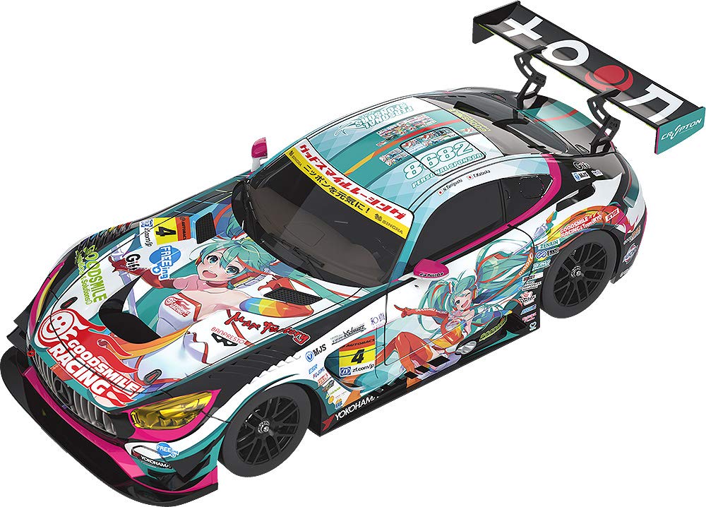 Hatsune Miku GT Project 164 Good Smile Hatsune Miku AMG 2016 SUPER GT ver. Миниатюрная литая окрашенная готовая модель автомобиля масштаба 1/64 
Hatsune Miku GT Project 164 Good Smile Hatsune Miku AMG 2016 SUPER GT ver. Миниатюрная литая окрашенная готовая модель автомобиля масштаба 1/64