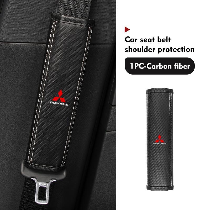 Car Logo Seat Belt Cover Shoulder Strap Protector Pads Interior Accessories For Mitsubishi Outlander Pajero Sport Lancer EX ASX
Car Logo Seat Belt Cover Shoulder Strap Protector Pads Interior Accessories For Mitsubishi Outlander Pajero Sport Lancer EX ASX