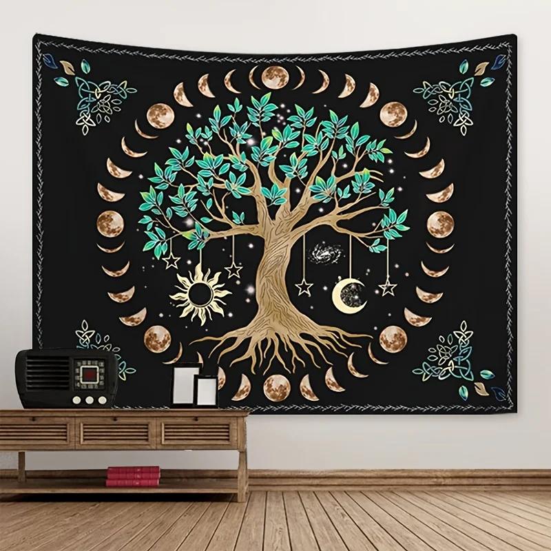1Pcs 75x58cm Cosmic Life Tree Tapestry Dreamy Big Tree Wall Blanket Home Decor Origin Tree Background Wall Hanging Cloth for Be 70x100cm
1Pcs 75x58cm Cosmic Life Tree Tapestry Dreamy Big Tree Wall Blanket Home Decor Origin Tree Background Wall Hanging Cloth for Be 70x100cm