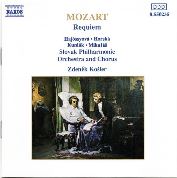 CD HAJOSSYOVA HORSKA KUNLAK MIKULAS Mozart Requiem 8550235 NAXOS Germany Classical Used
CD HAJOSSYOVA HORSKA KUNLAK MIKULAS Mozart Requiem 8550235 NAXOS Germany Classical Used