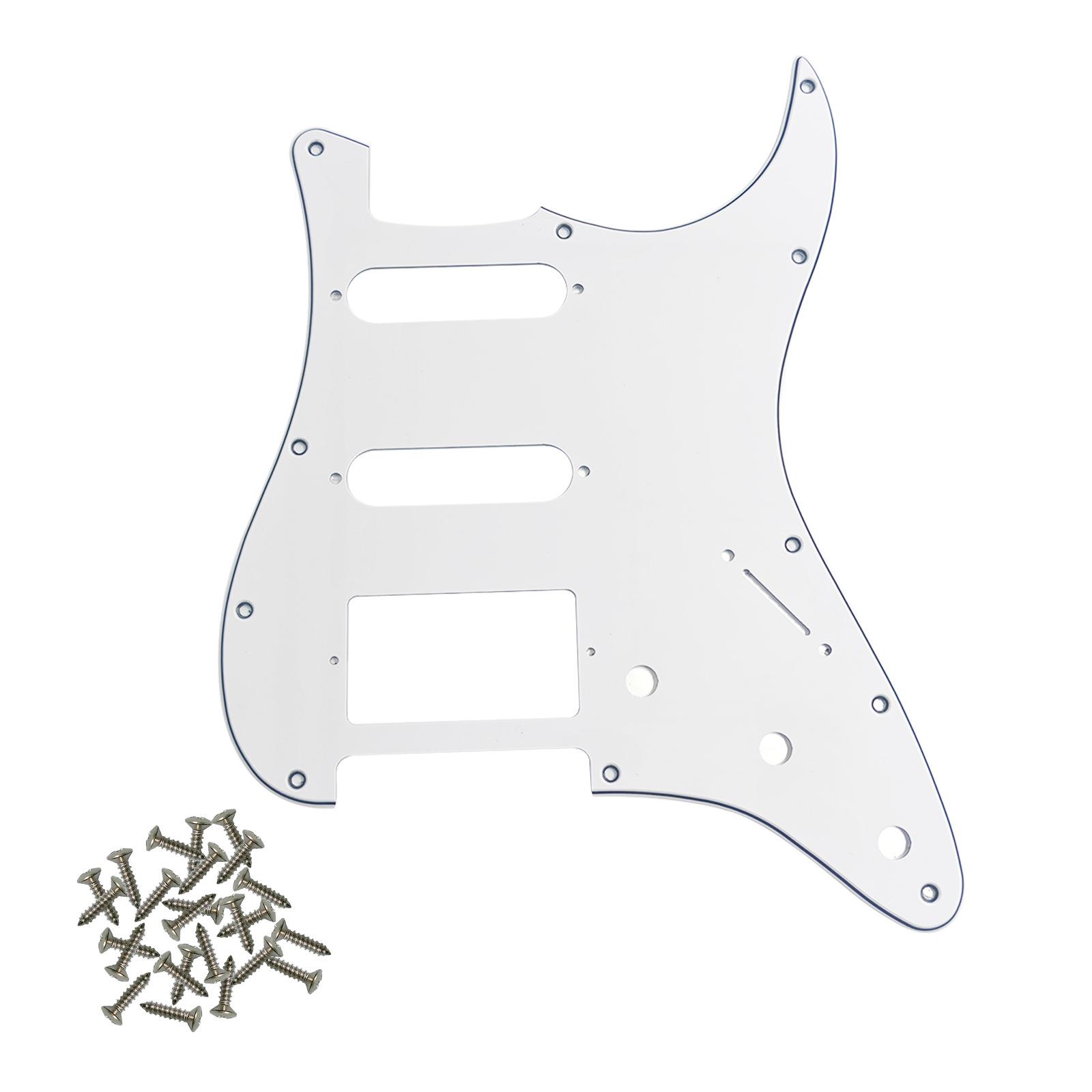 11-Hole Electric Guitar Pickguard: SSS ST Mofen Panel, Multi-Color Scratch Plate for Musical Instrument Accessories.
11-Hole Electric Guitar Pickguard: SSS ST Mofen Panel, Multi-Color Scratch Plate for Musical Instrument Accessories.