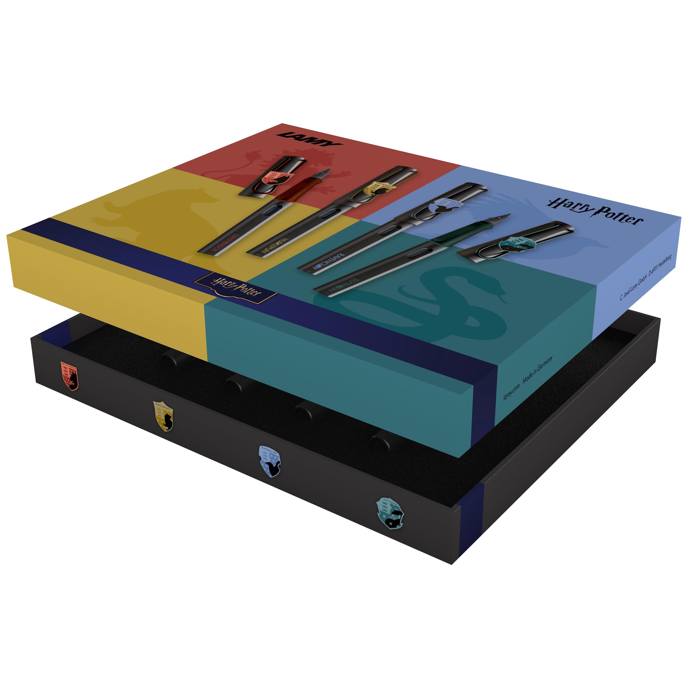 Lamy Safari Набор Гарри Поттер Специальное Издание Перьевая Ручка с Гербом Семьи Экстратонкое Стальное Перо Эргономичная Рукоятка Включает Картридж с Синими Чернилами T10
Lamy Safari Набор Гарри Поттер Специальное Издание Перьевая Ручка с Гербом Семьи Экстратонкое Стальное Перо Эргономичная Рукоятка Включает Картридж с Синими Чернилами T10