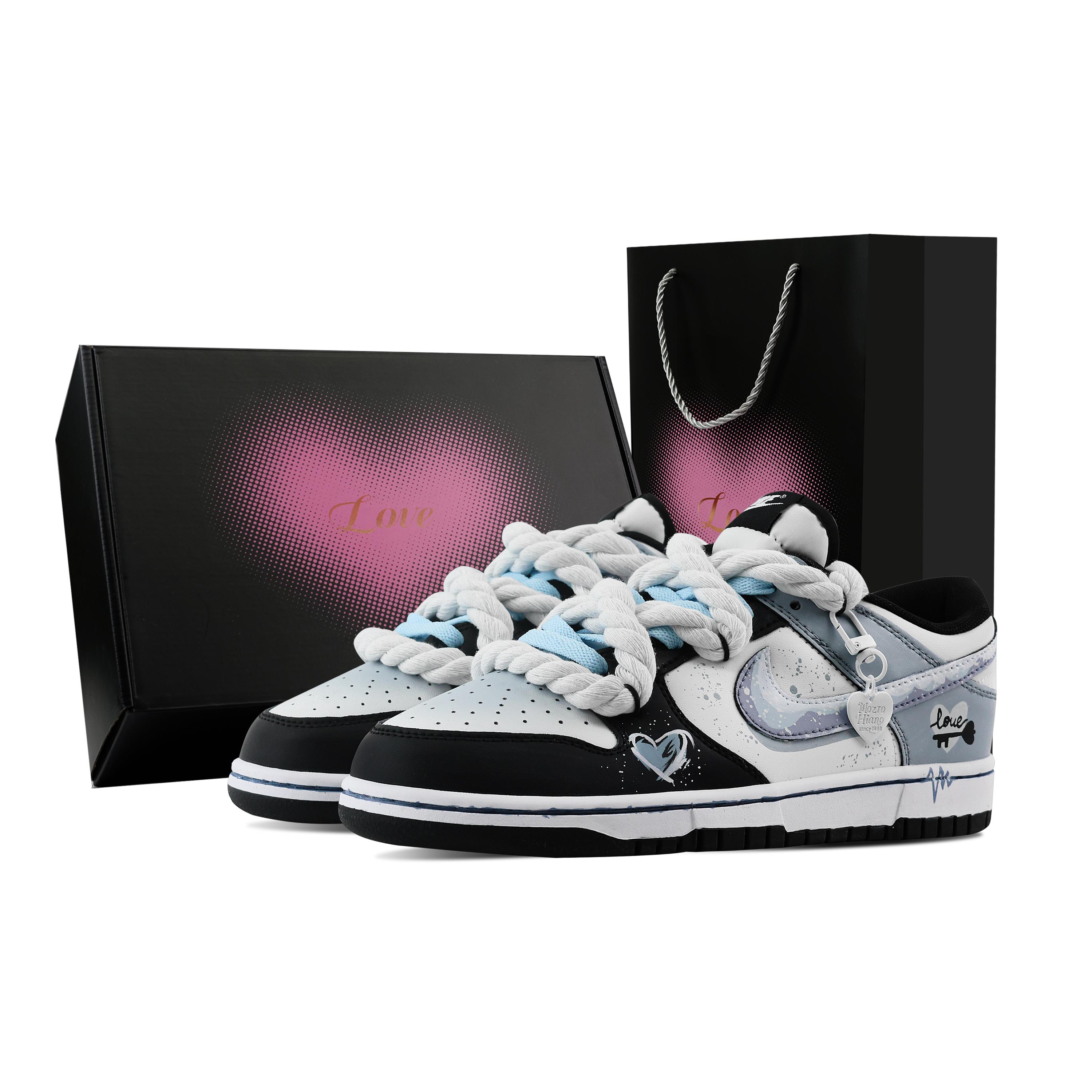 Nike Dunk Key Starry Sea, Heart Box Slip Resistant Abrasion Resistant Low top Skateboard Shoes Unisex Black Blue DD1391-100(Team529--) 45
Nike Dunk Key Starry Sea, Heart Box Slip Resistant Abrasion Resistant Low top Skateboard Shoes Unisex Black Blue DD1391-100(Team529--) 45