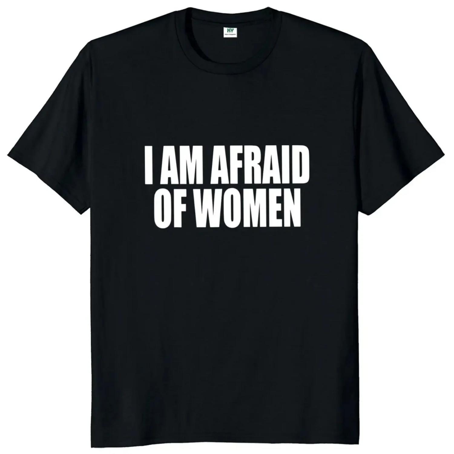 2024 I Am Afraid of Women T Shirt Funny Jokes Adult Humor Womes Clothing Casual Tee Tops XXXXXL чорний
2024 I Am Afraid of Women T Shirt Funny Jokes Adult Humor Womes Clothing Casual Tee Tops XXXXXL чорний