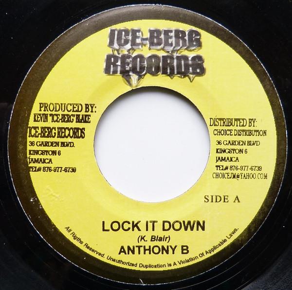 7inch Record ANTHONY B - Lock It Down NONE Ice-Berg Record Jamaica Reggae, Ska & Dub Used
7inch Record ANTHONY B - Lock It Down NONE Ice-Berg Record Jamaica Reggae, Ska & Dub Used