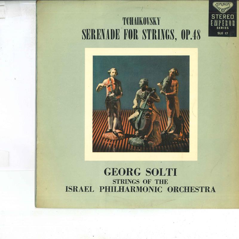 10inch Record TCHAIKOVSKY, SOLTI, STRINGS OF THE - Serenade For Strings, Op.48 SLE17 LONDON Japan Classical Used
10inch Record TCHAIKOVSKY, SOLTI, STRINGS OF THE - Serenade For Strings, Op.48 SLE17 LONDON Japan Classical Used