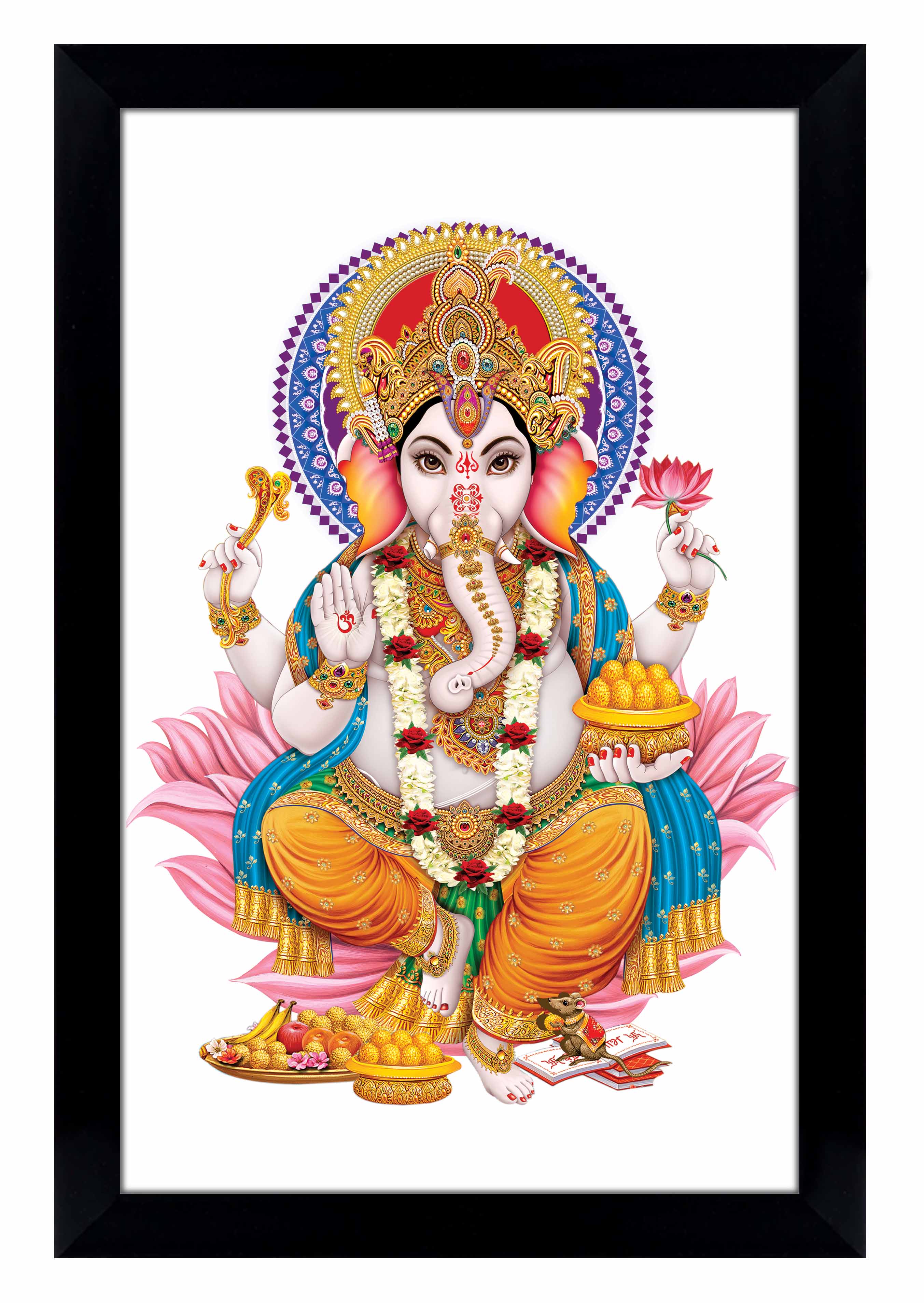IBA Indianbeautifulart Lord Ganesha фоторамка религиозный плакат черная настенная рамка слон бог фоторамка 6 x 8 inches чёрный
IBA Indianbeautifulart Lord Ganesha фоторамка религиозный плакат черная настенная рамка слон бог фоторамка 6 x 8 inches чёрный