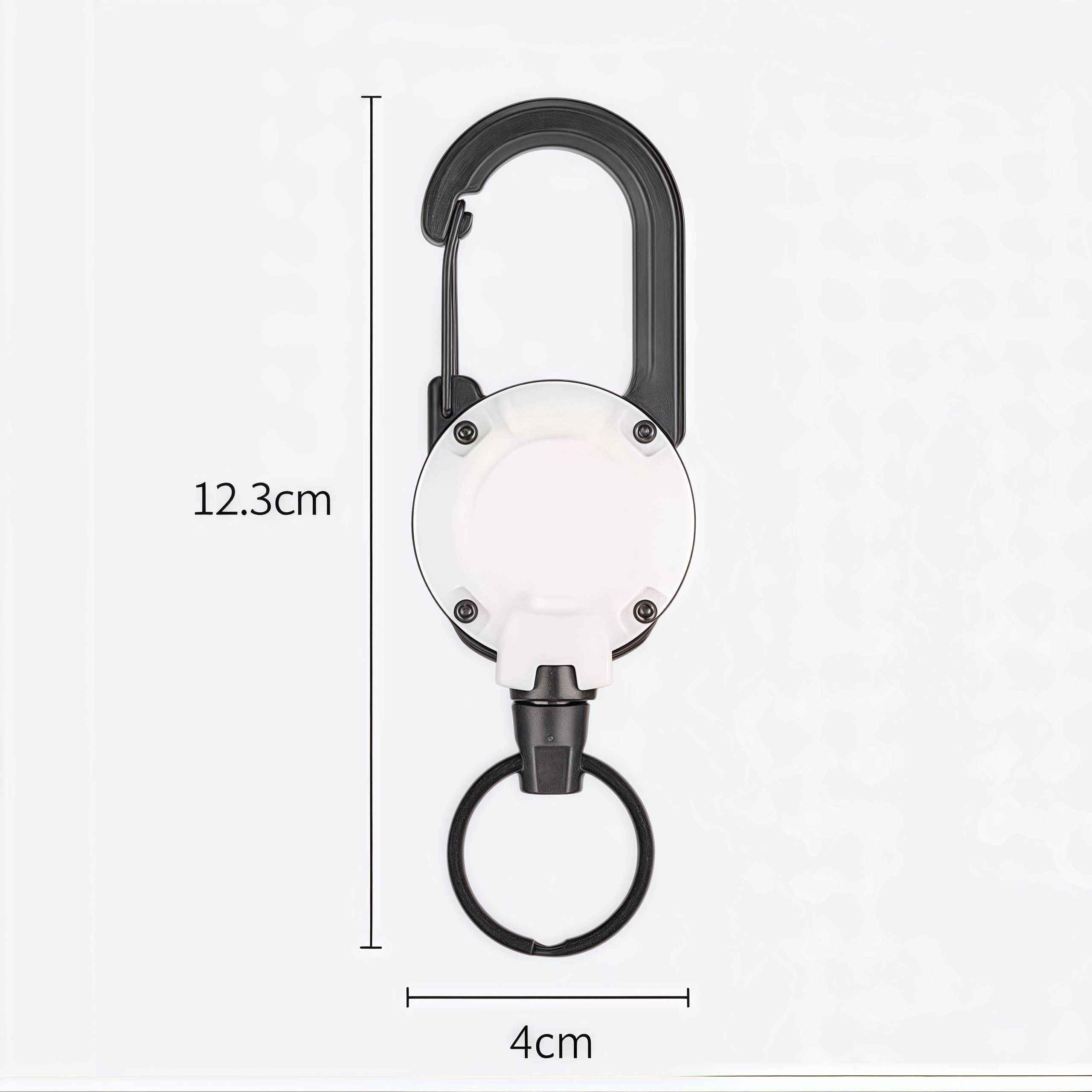 Custom Name Stainless Retractable Outdoor Camping Rope Keyring Anti-theft EDC Keychain Carabiner Lanyard Key Chain Ring Gift Custom Name белый
Custom Name Stainless Retractable Outdoor Camping Rope Keyring Anti-theft EDC Keychain Carabiner Lanyard Key Chain Ring Gift Custom Name белый