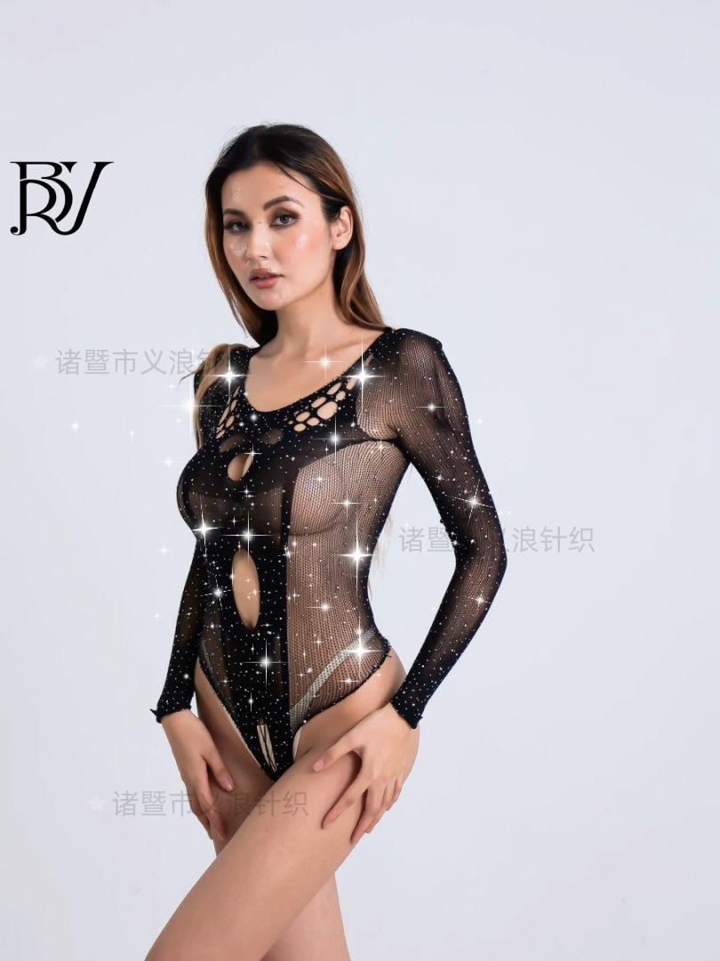 Hot Diamond European and American Foreign Trade Sexy Underwear Bikini Hip Wrap Long Sleeve Tights Mesh onesie Sexy One size fits all
Hot Diamond European and American Foreign Trade Sexy Underwear Bikini Hip Wrap Long Sleeve Tights Mesh onesie Sexy One size fits all