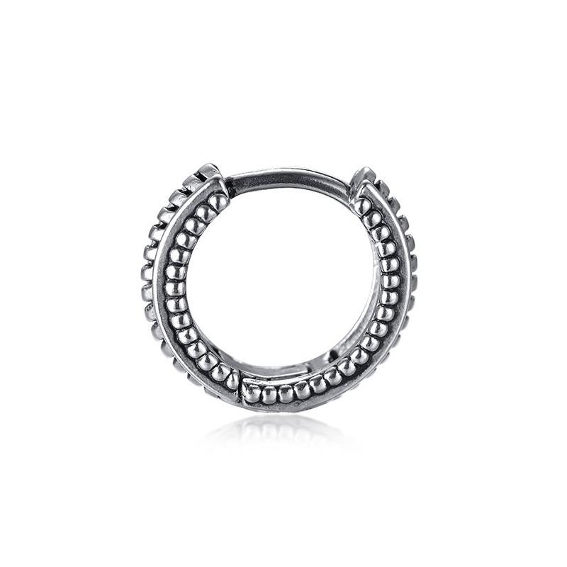 Vnox Stylish Hoop Earrings for Men Boys, Stainless Steel Huggies Earring, Ethnic Punk Rock Male Ear Gifts Zircon
Vnox Stylish Hoop Earrings for Men Boys, Stainless Steel Huggies Earring, Ethnic Punk Rock Male Ear Gifts Zircon