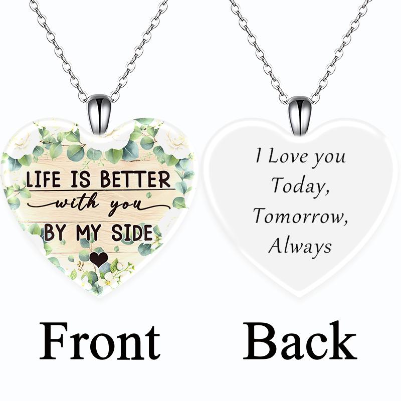 Модная бижутерия Любовь Хрустальная подвеска Ожерелье Красивые растения Английский
Модная бижутерия Любовь Хрустальная подвеска Ожерелье Красивые растения Английский